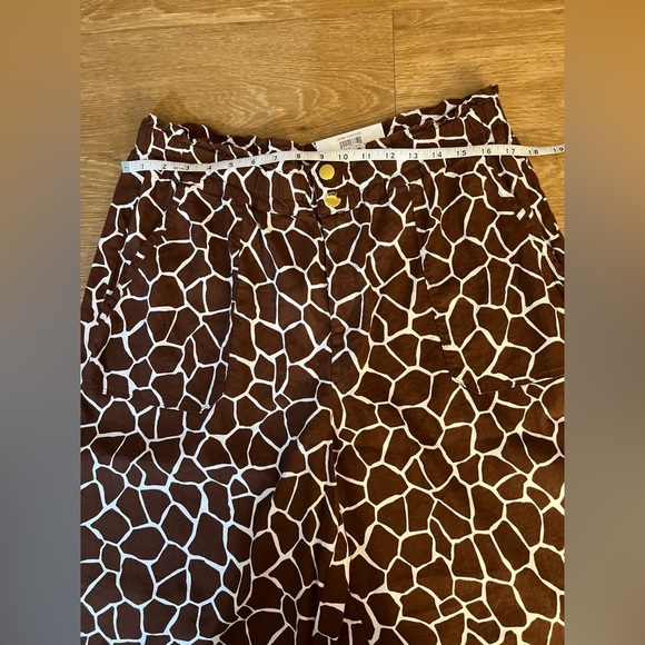 INC International Concepts Printed Linen Blend Women's Pants, Wide Legs Pants - Picture 6 of 9